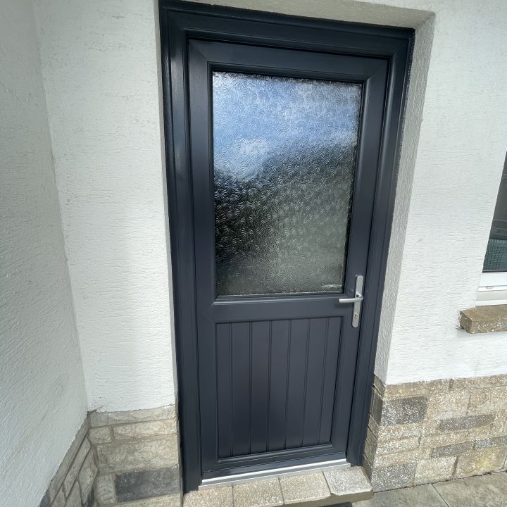 Upvc back door