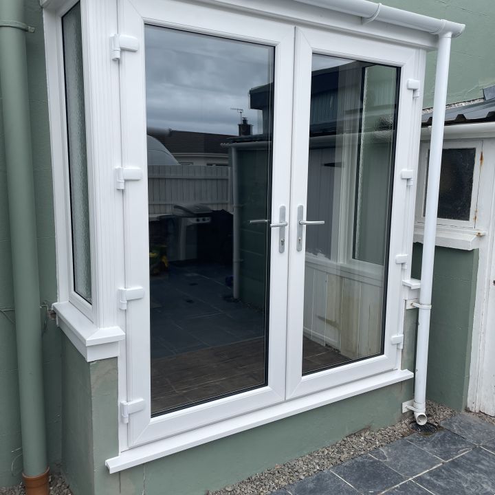 Knock through for French doors