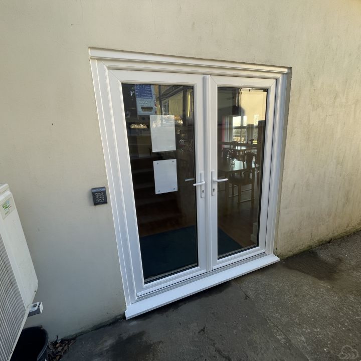 white A rated PAS24 tested Home insurance approved doors.